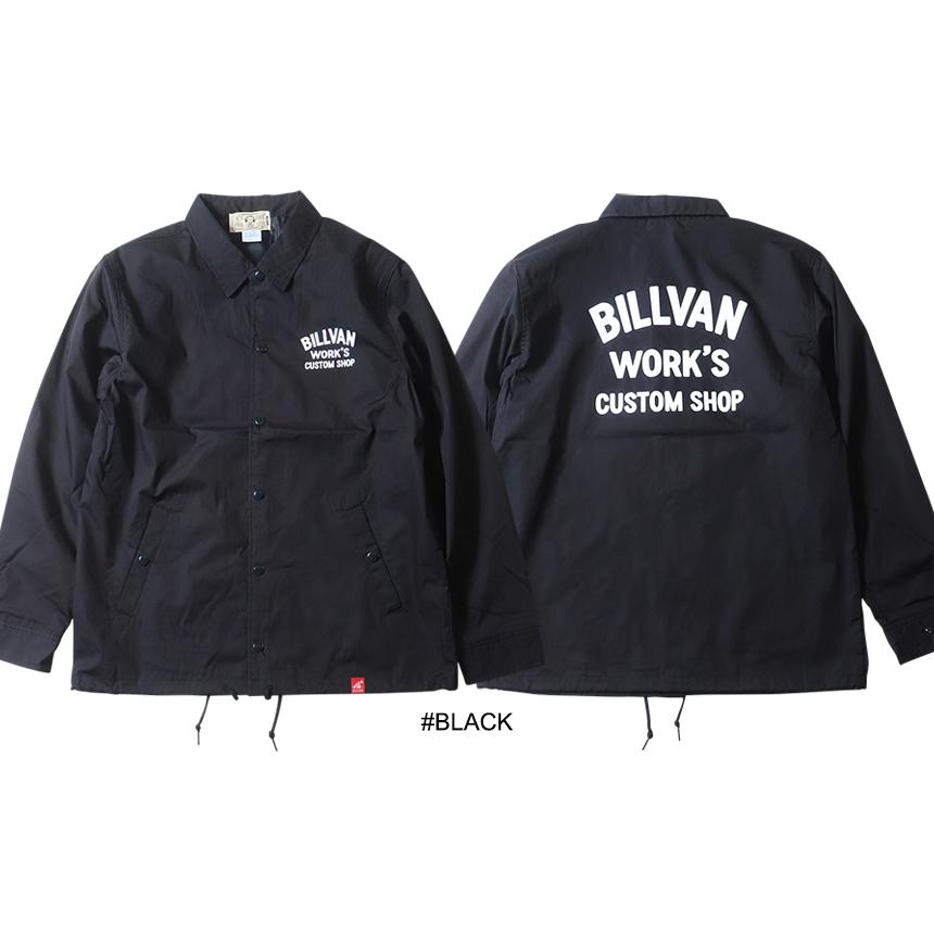 BILLVAN WORKS ビルバン TCウェザークロス アメリカンワーク コーチジャケット アメカジ ワークス アウトドア Lightning バイカー｜boogiestyle｜07