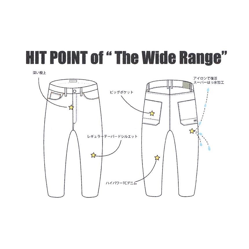 THE BACK WATER 日本製 レギュラーストレッチフィッシングデニムパンツ