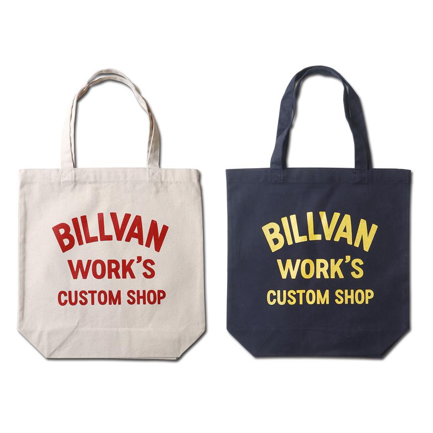 【スモールサイズ】BILLVAN ビルバン BILLVAN WORKS ナチュラル キャンバス トートバッグ ビルバン｜boogiestyle｜03