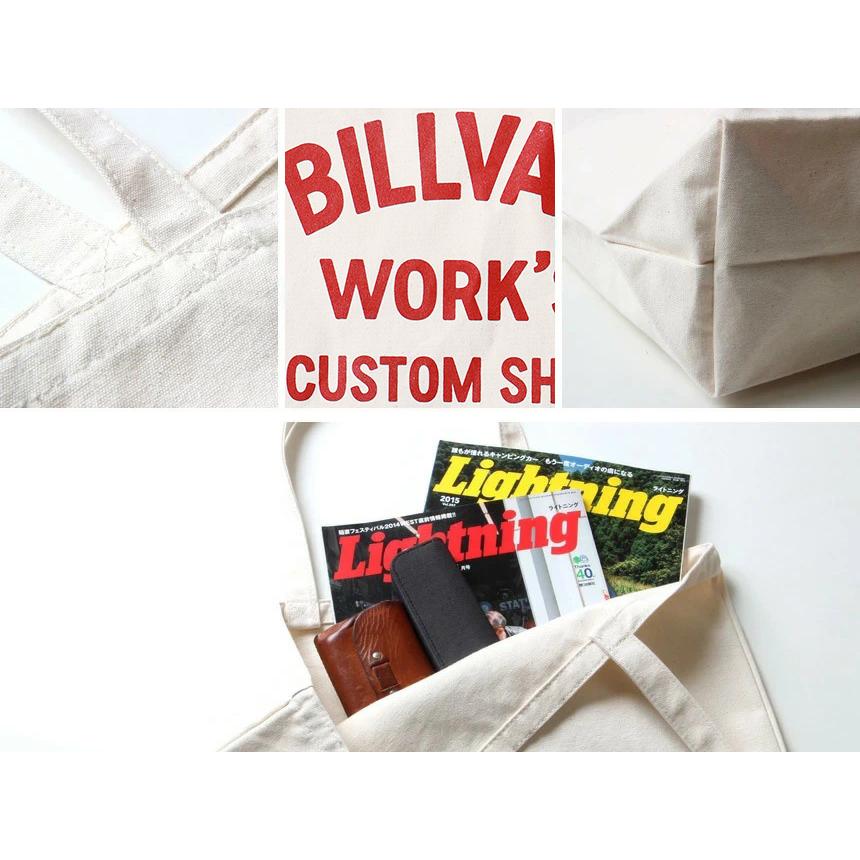 【スモールサイズ】BILLVAN ビルバン BILLVAN WORKS ナチュラル キャンバス トートバッグ ビルバン｜boogiestyle｜05