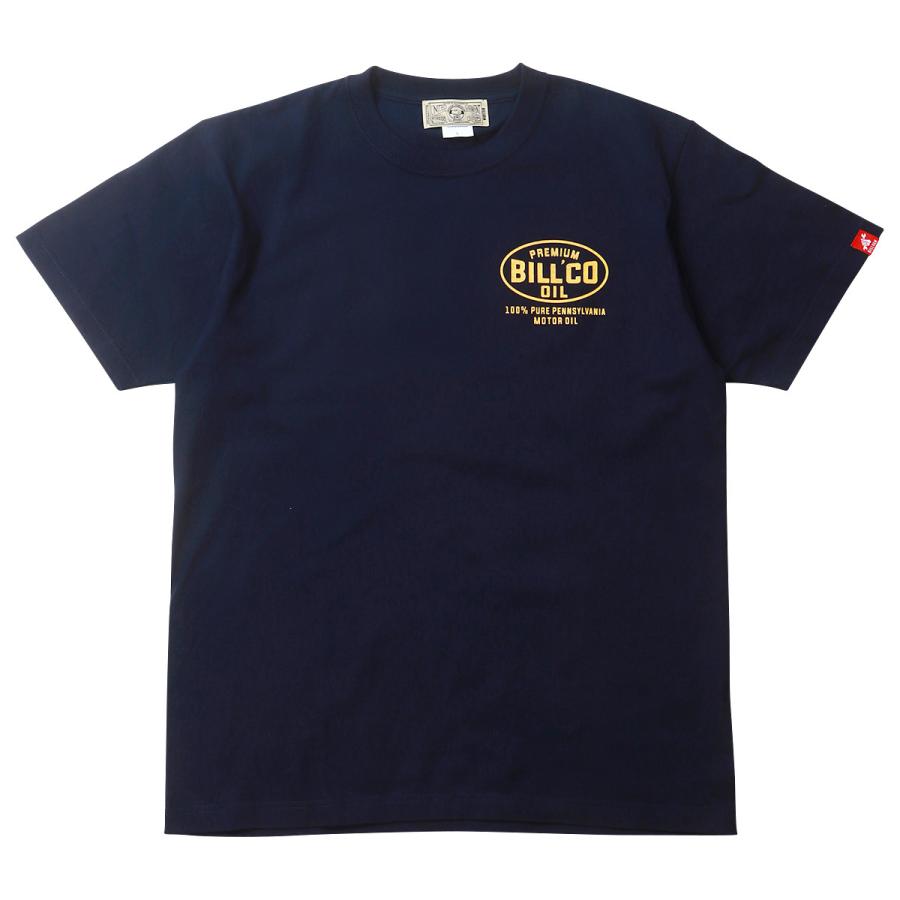 BILLVAN ビルバン オイル ワークスBILLCO バックプリントTシャツ 300309hvt メンズ アメカジ｜boogiestyle｜15