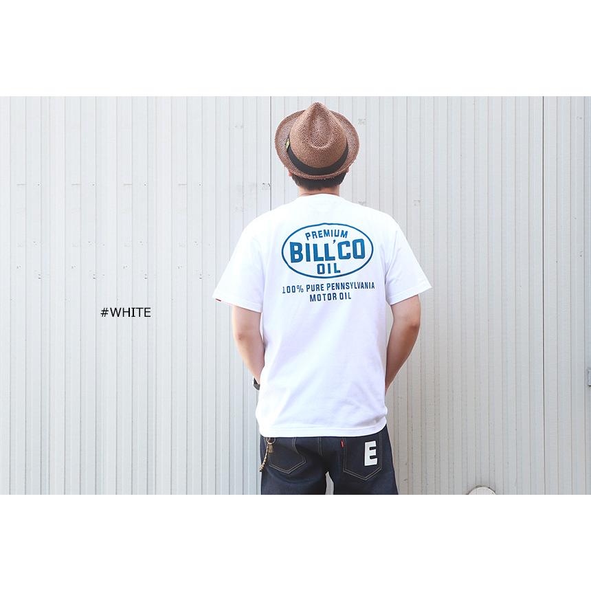 BILLVAN ビルバン オイル ワークスBILLCO バックプリントTシャツ 300309hvt メンズ アメカジ｜boogiestyle｜05