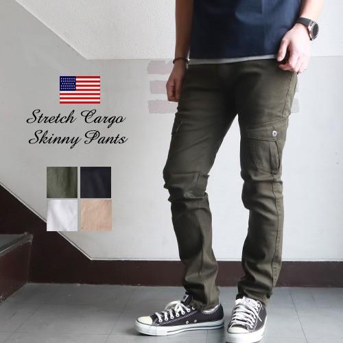 アメカジ夏のバーゲンセール ストレッチ スキニー カーゴパンツ メンズ アメカジ ブギースタイル 通販 Paypayモール