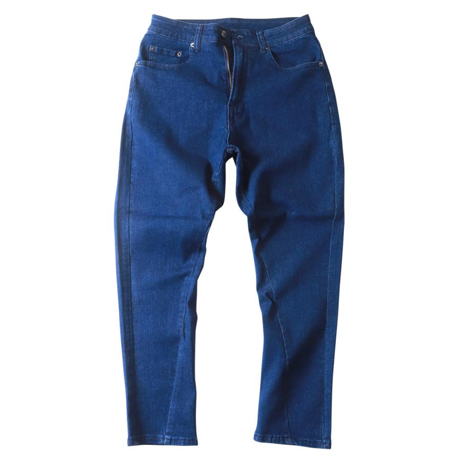 ボトム・テーパードスタイル ストレッチデニムパンツ ジーンズ  