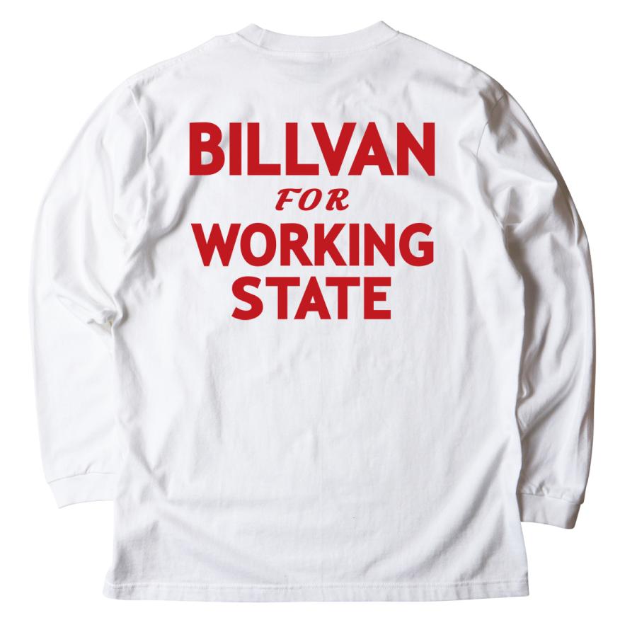 2024春 BILLVAN復刻版WORKING STATE ビルバン ヘビーウェイト ロングTシャツ ロンT アメカジ｜boogiestyle｜09