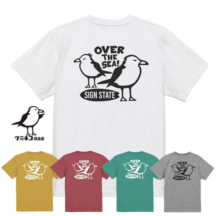SIGN STATE（サインステイト） OVER THE SEA バックプリントTシャツ
