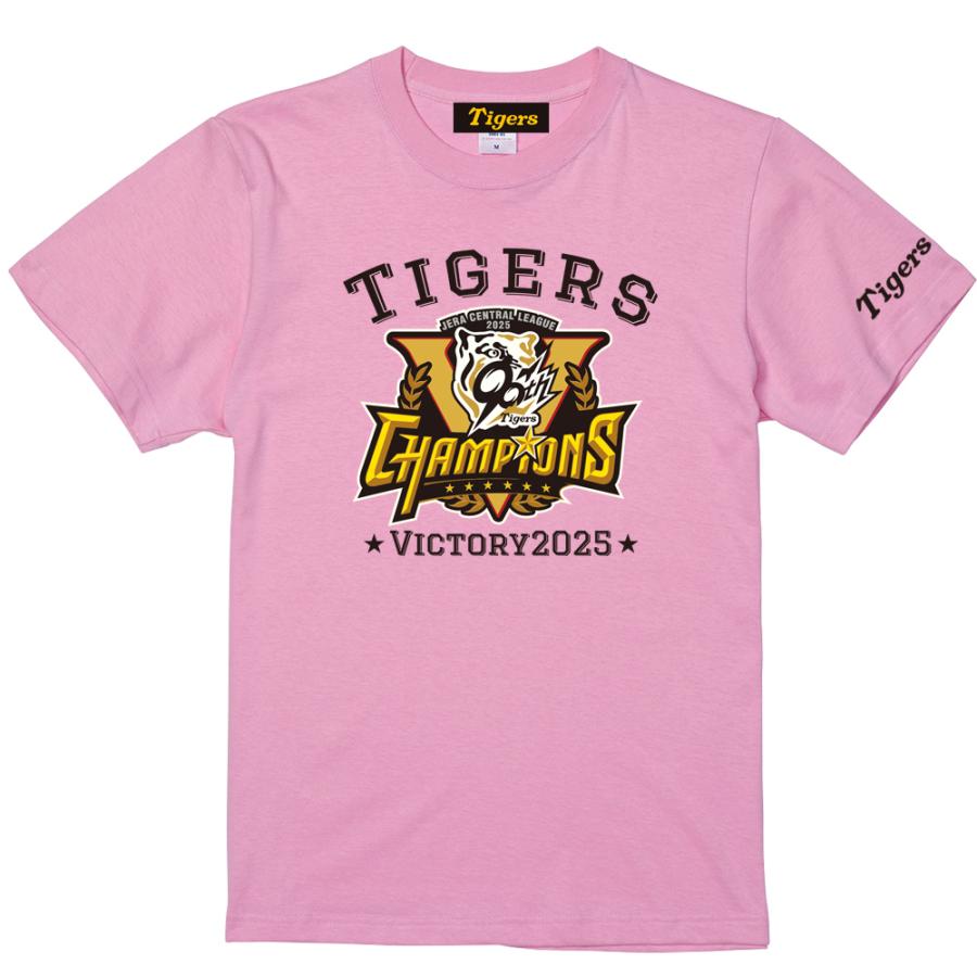 2025阪神タイガース・リーグ優勝記念 ロゴTシャツ【HTV-25001】球団