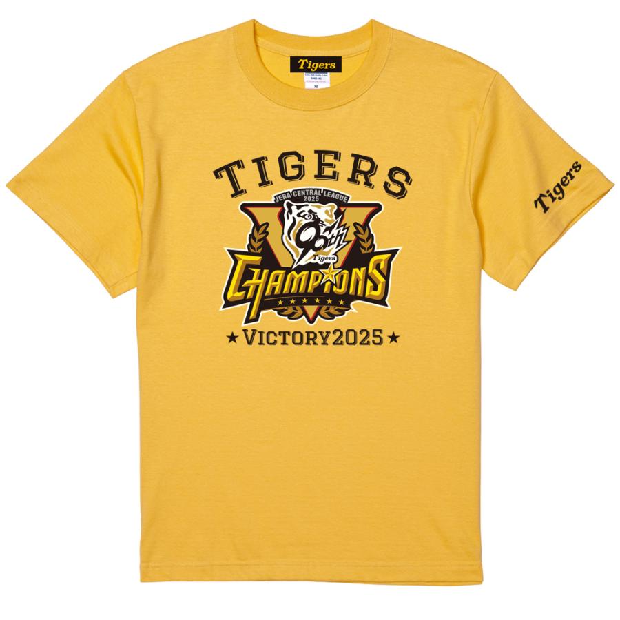 2025阪神タイガース・リーグ優勝記念 ロゴTシャツ【HTV-25001】球団