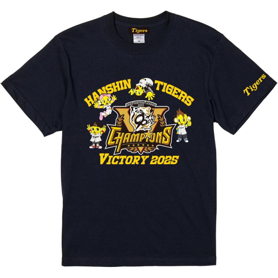 2025阪神タイガース・リーグ優勝記念 マスコットTシャツ【HTV-25002