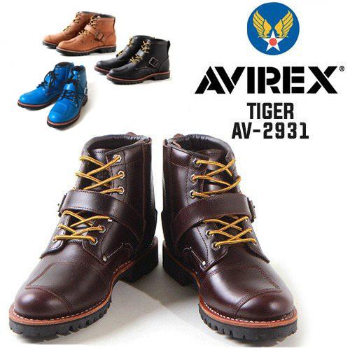 AVIREX ブーツ AVIREX/アヴィレックス TIGER 本革バイカーズ AVIREX ブーツ AVIREX/アヴィレックス TIGER 本革バイカーズ