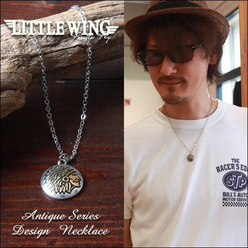 ネックレス Little Wing インディアン メタルチャーム アンティークネックレス Lw516 メンズ アメカジ ブギースタイル 通販 Paypayモール