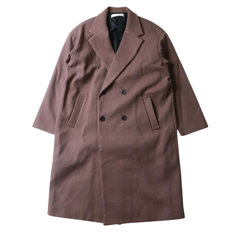 サンロクマル 360 ルーズシルエット メルトン チェスターコート