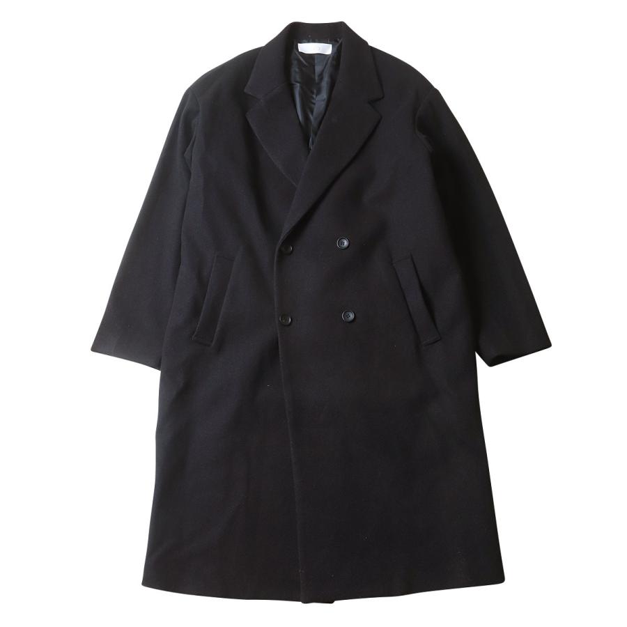 サンロクマル 360 ルーズシルエット メルトン チェスターコート