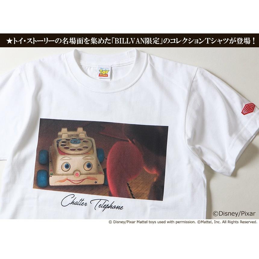 BILLVAN トイ・ストーリー コレクションＴシャツ チャッターフォン ビルバン トイストーリー TOYSTORY アメカジ｜boogiestyle｜02