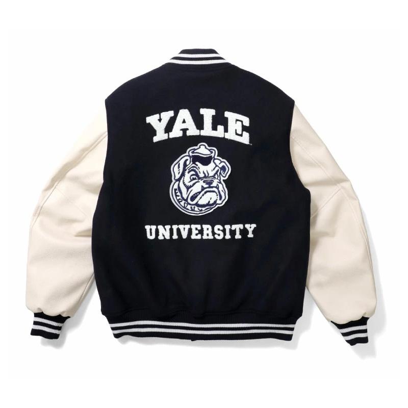 HOUSTON ヘビーメルトン YALE University アワード・スタジャン  