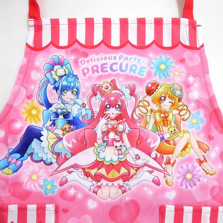 市場 送料無料 プリキュア 025 03 エプロン 定形外発送 バンダイ デリシャスパーティプリキュア