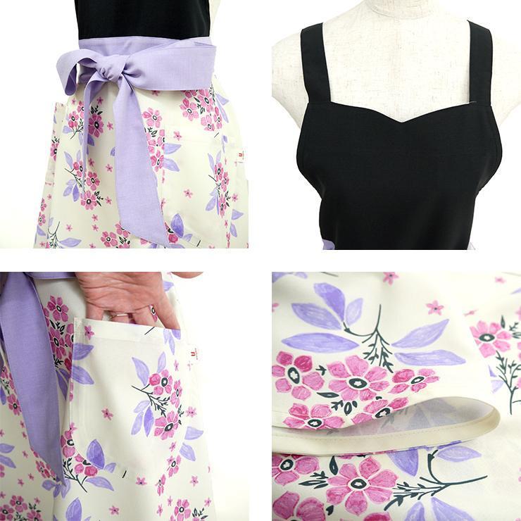 ungaro fever トップス&スカート 同柄2着セット ウンガロフィーバー U by ungaro ウンガロ エプロン キッチンエプロン 百貨店