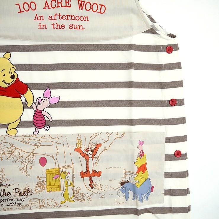 Disney くまのプーさん Pooh アップリケ エプロン オールスター キャラクター ティガー ピグレット 保育士エプロン 可愛い 新品即決 81 以上節約 Pooh