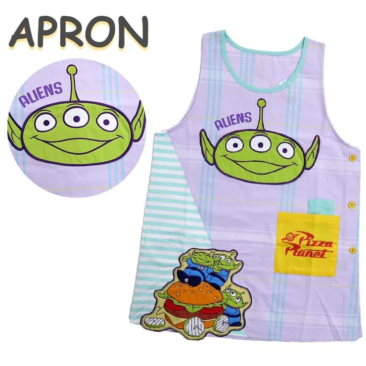 トイ ストーリー キャラクターエプロン リトルグリーンメン エプロン ティッシュ入れ付きエプロン Disney パープル ディズニー アップリケ サイドボタン ラン型 バッグ エプロン ブギウギストア 通販 Yahoo ショッピング
