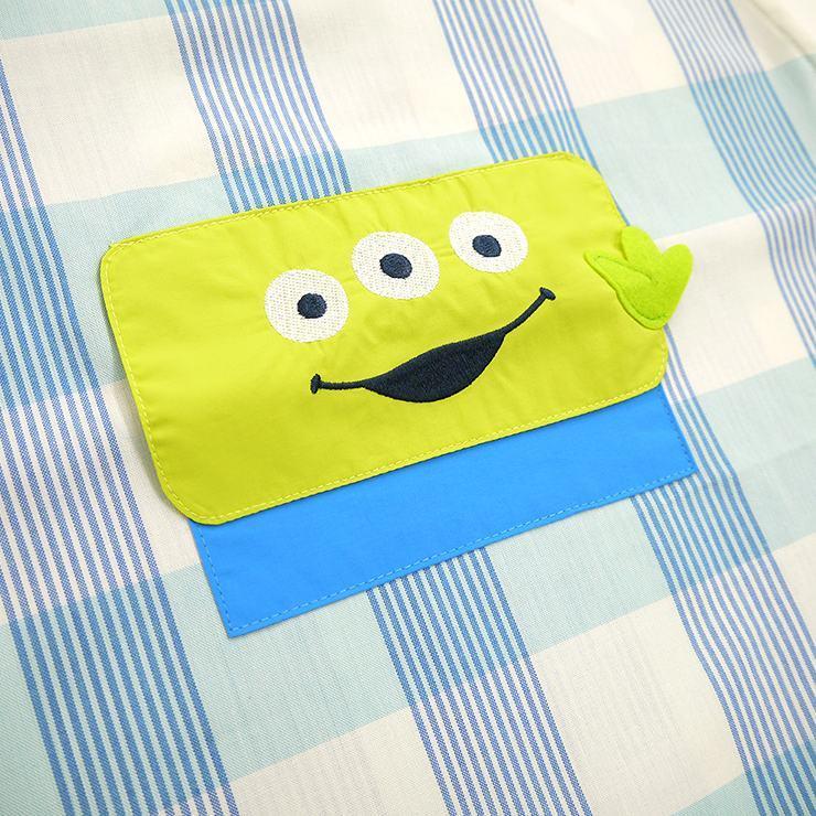 保育士エプロン リトルグリーンモンスター キャラクターエプロン エプロン Lgm トイストーリー アップリケ サイドボタン ラン型 幼稚園 保育士 給食 栄養士 調理 バッグ エプロン ブギウギストア 通販 Yahoo ショッピング