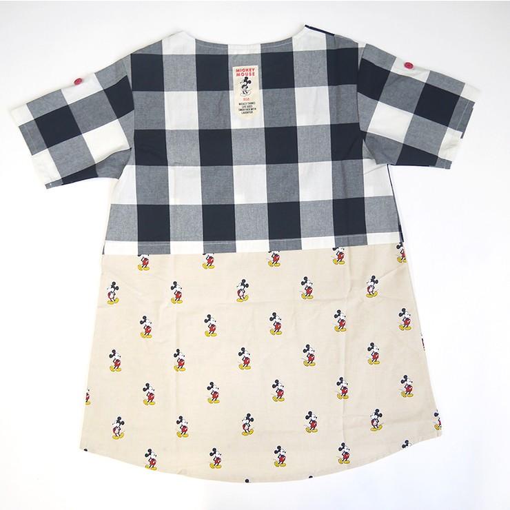 保育士 ディズニーキャラクターエプロン エプロン 大人サイズ ミッキー チェック 半袖 かわいい 人気 保育士 チュニックエプロン 調理実習 バッグ エプロン ブギウギストア 通販 Yahoo ショッピング