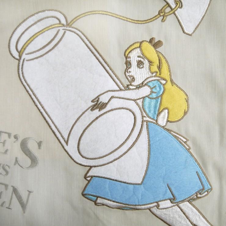 エプロン 保育士 ふしぎの国のアリス キャラクターエプロン ディズニー かわいい 大人用 チュニックエプロン アリス 水色 ブルー 保育園用 保母さん用 幼稚園 バッグ エプロン ブギウギストア 通販 Yahoo ショッピング