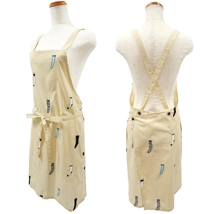 専用になりました　新品未使用　マタノアツコ　エプロン　ラップタイプ　前結び 専用になりました 新品未使用 マタノアツコ エプロン ラップ