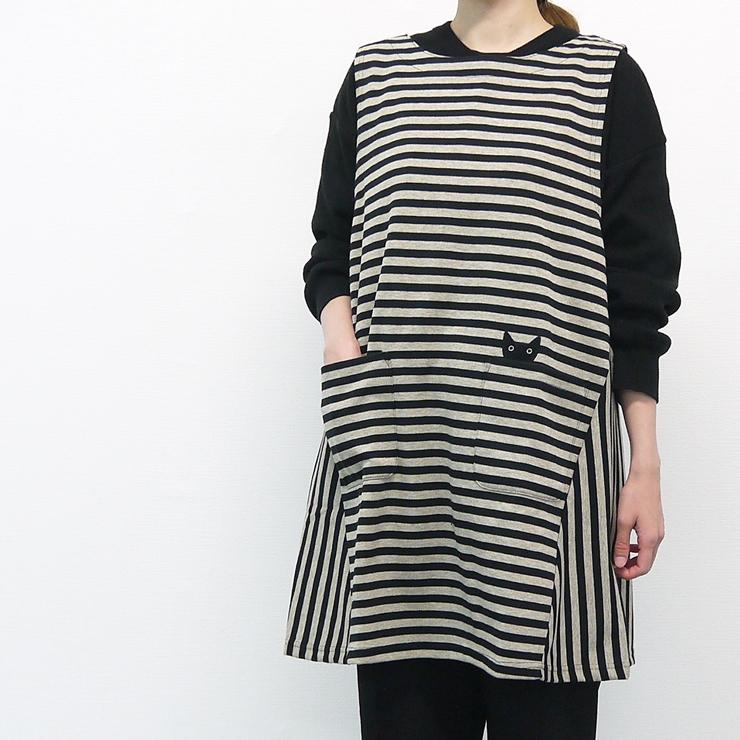 Atsuko Matano（アツコマタノ） マタノアツコ エプロン チュニック