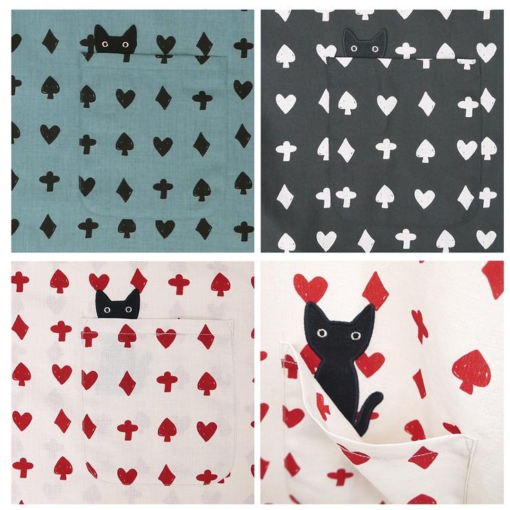 マタノアツコ 割烹着 猫 エプロン ブランド雑貨 百貨店ブランド