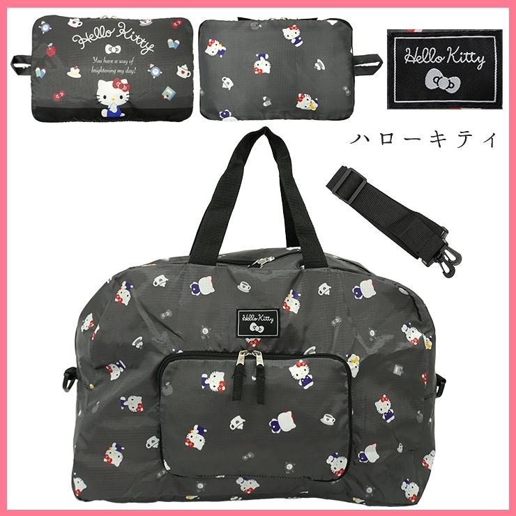sanrio（サンリオ） ボストンバッグ 折りたたみ 遠征バッグ キャリー