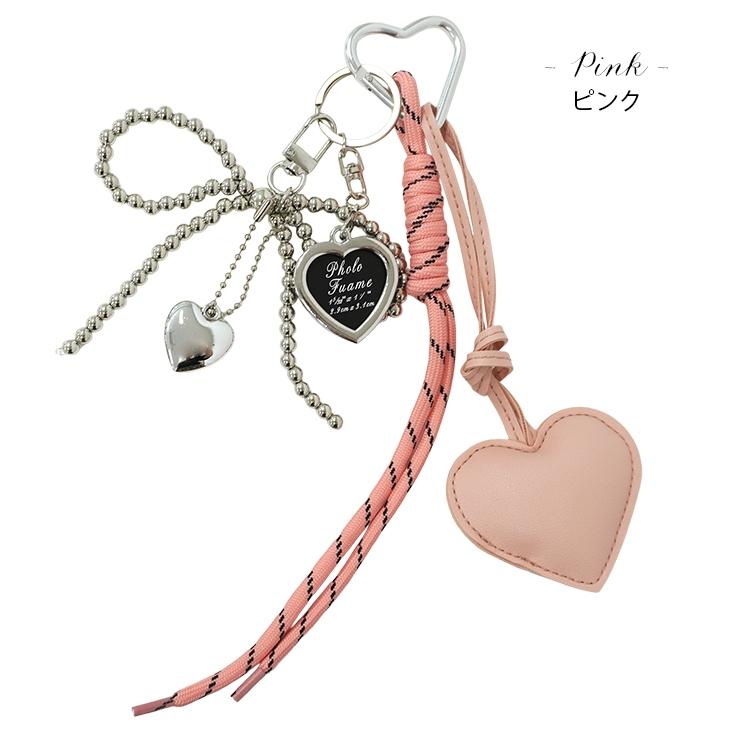 チャーム バッグ キーホルダー バッグチャーム ストラップ パール