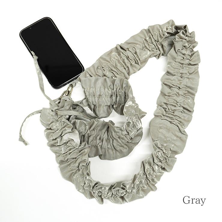 ALTROSE（アルトローズ） スマホストラップ ギャザーストラップ スマホ