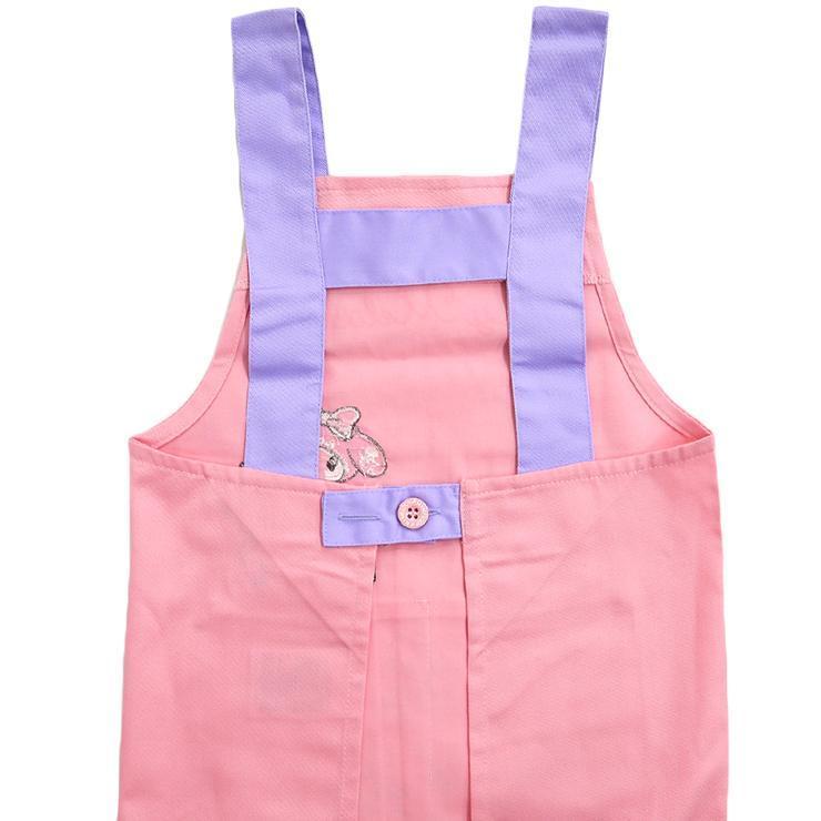 マイメロディ キッズエプロン キッズ ピンク パープル キャラクター