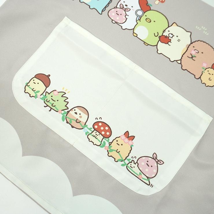 エプロン キャラクター 保育士 すみっコぐらし チュニックエプロン