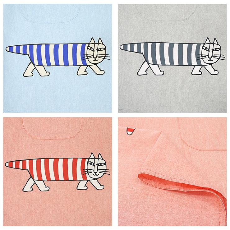 Lisa Larson エプロン 猫 リサラーソン ブランド h型エプロン h