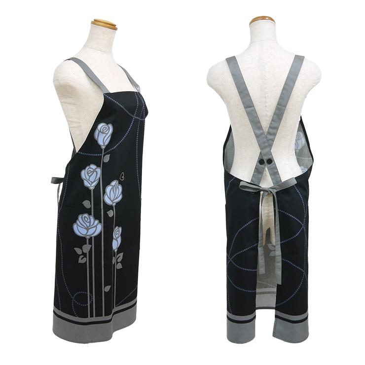 ☆新品未使用☆【HANAE MORI】森英恵 フリルエプロン エプロン 未使用】フリルエプロン ハナエモリ ピンク （HANAE MORI