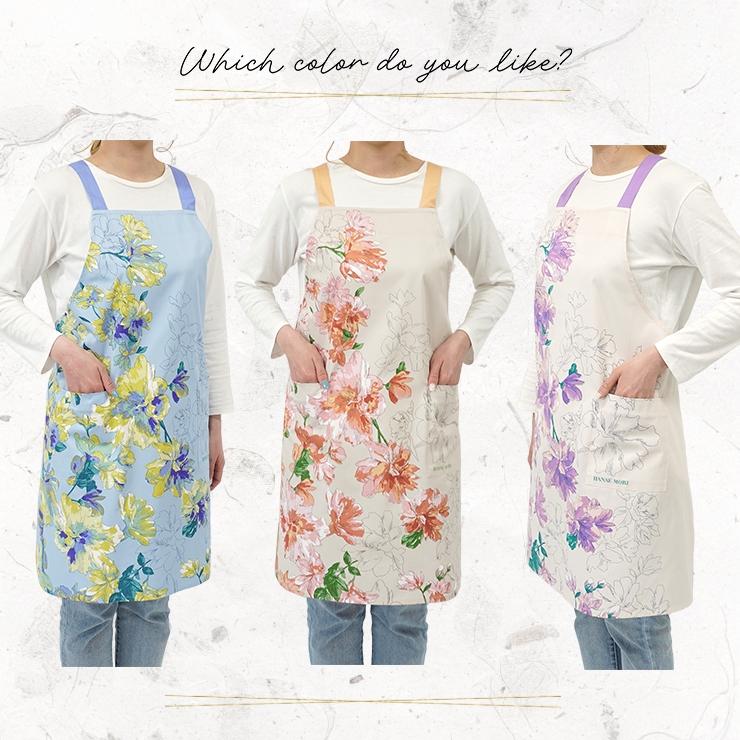 おむすびまる様 ⭐︎新品HANAE MORIハナエモリ 豪華 刺繍 日 HANAE MORI】ハナエ モリ マーガレット刺繍 割烹着 | ブランド