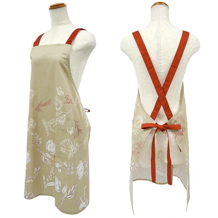 HANAE MORI（ハナエモリ） エプロン ブランドエプロン 百貨店 ミセス