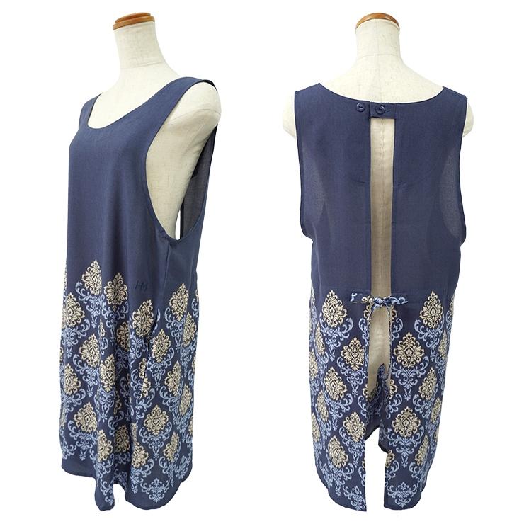 HANAE MORI（ハナエモリ） エプロン ブランドエプロン チュニック