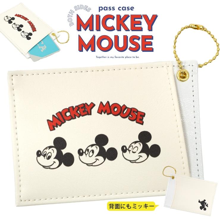 MICKEY MOUSE（ミッキーマウス） パスケース 定期入れ ミッキー カード