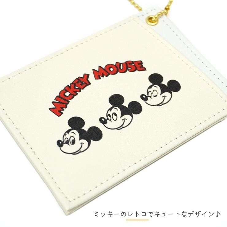 MICKEY MOUSE（ミッキーマウス） パスケース 定期入れ ミッキー カード