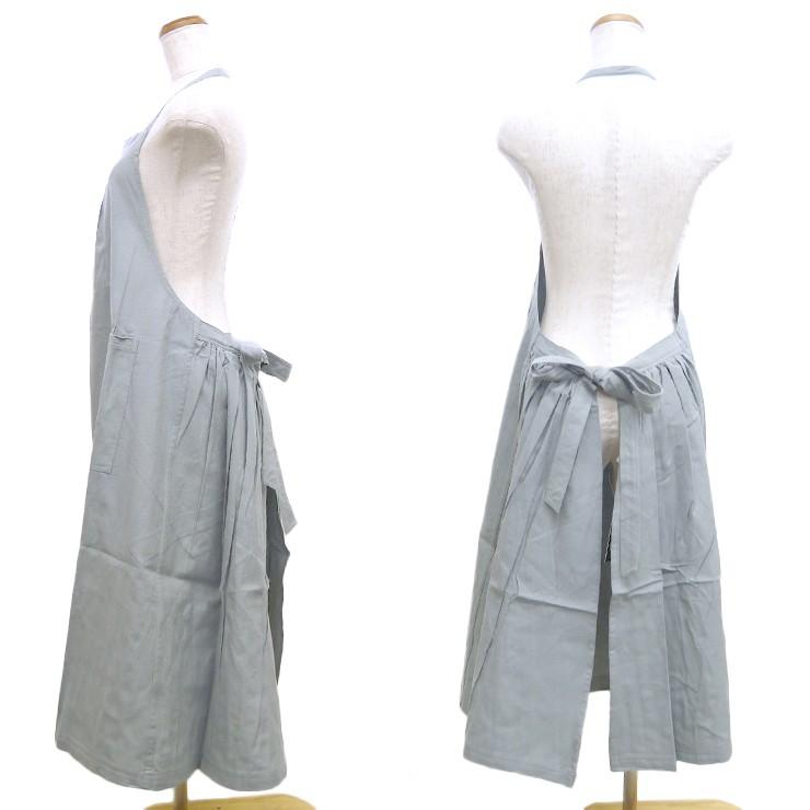 ナチュラル ロングエプロン かわいい キッチンエプロン おしゃれ ガーリー 無地 ワンピースエプロン 大人かわいい 洋服みたいに着るエプロン キッチン エプロン Es 623 23 バッグ エプロン ブギウギストア 通販 Yahoo ショッピング