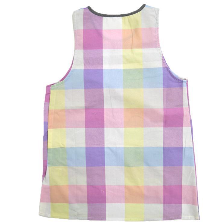 エプロン くまのがっこう 保育士エプロン キャラクターエプロン 顔ポケット ラン型 チュニック チェック 刺繍ワッペン ジャッキー アニメ 絵本 丈夫 かわいい 保 Ja 21 バッグ エプロン ブギウギストア 通販 Yahoo ショッピング