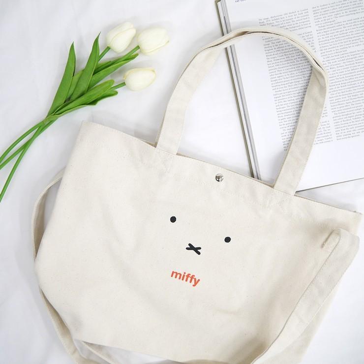 トートバッグ ミッフィーmiffy ショルダーバッグ 北欧 キャンバス生地 2way トート ショルダー かわいい うさぎ 対応 綿 ナチュラル カジュアル おしゃれ 帆布 Lvmf T104 バッグ エプロン ブギウギストア 通販 Yahoo ショッピング
