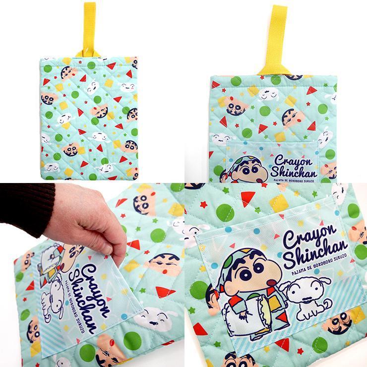 クレヨンしんちゃん シューズバッグ 靴入れ パジャマ柄 綿 シューズ クレヨンしんちゃん シューズバッグ 靴入れ パジャマ柄 綿 シューズ