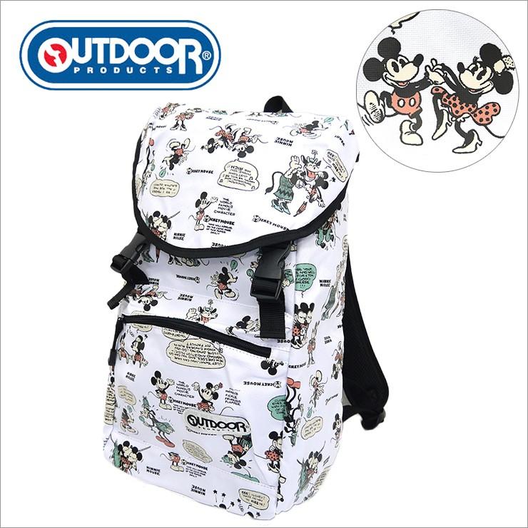 Outdoor ミッキー ミニー フラップリュック Disney リュックサック アウトドアプロダクツ ヴィンテージコミック柄 対応 メンズ レディース 男女兼用 Oddn15 バッグ エプロン ブギウギストア 通販 Yahoo ショッピング