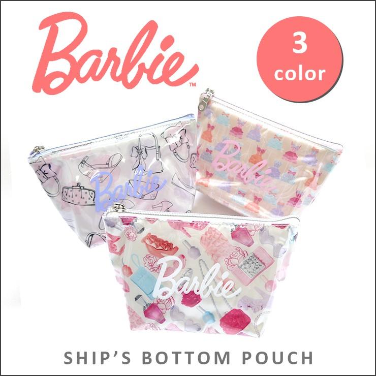 バービー 舟形ポーチ かわいい 総柄 コスメポーチ バービー人形 船底ポーチ ビニール加工 水に強い ミニポーチ クール おしゃれ ピンク ネコポス Rcbb 001 バッグ エプロン ブギウギストア 通販 Yahoo ショッピング