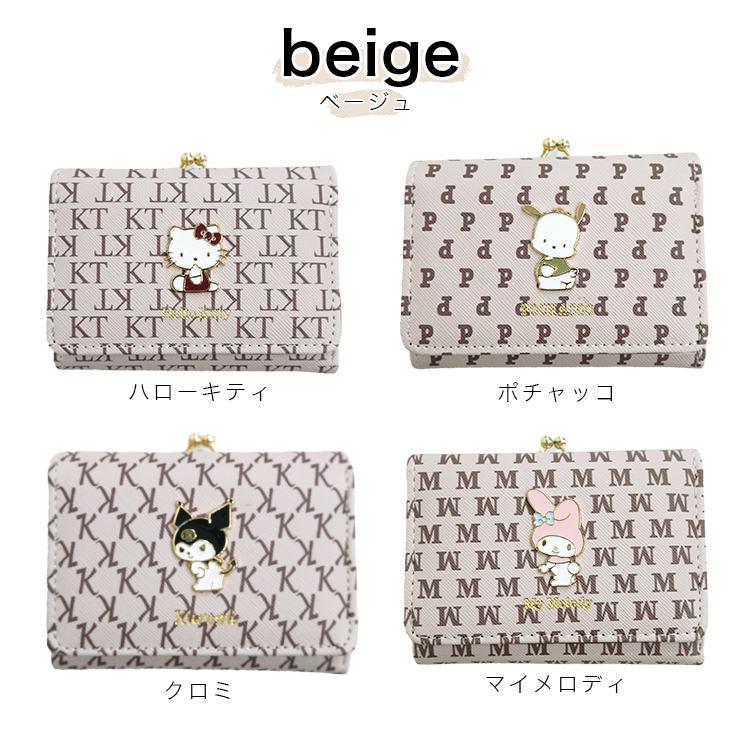 sanrio 財布 サンリオ ミニ財布 三つ折り財布 クロミ マイ
