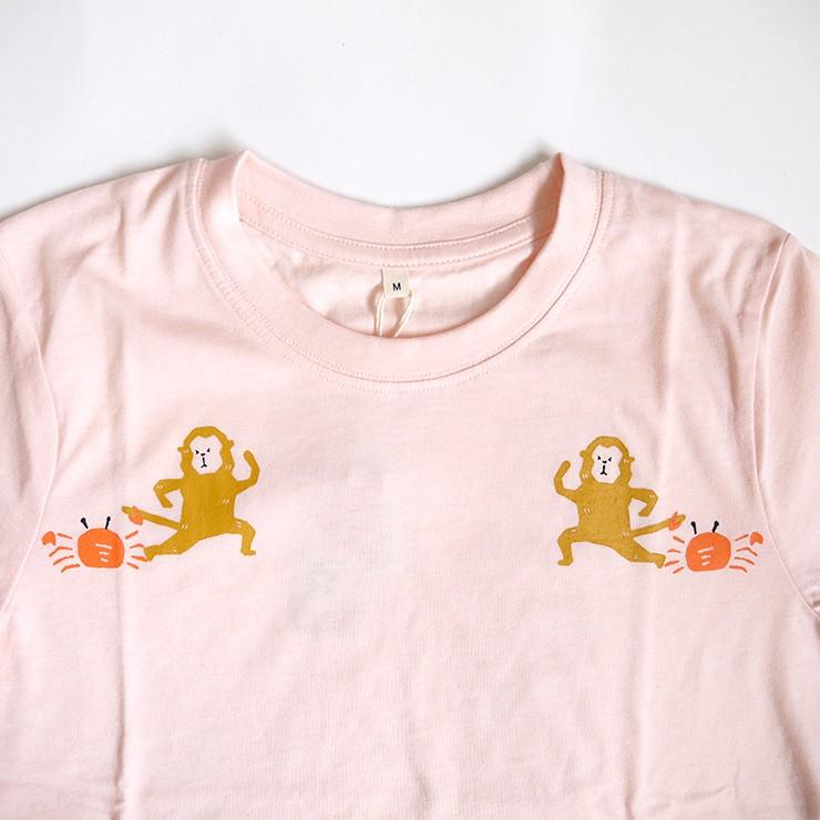 Tシャツ レディース シュール 和調 寿司 さるかに合戦 ねこ 親子コーデ リンクコーデ おそろコーデ 仲良し親子 M L かわいい ユニセックス 春 夏 プリントtシャ Vts505 バッグ エプロン ブギウギストア 通販 Yahoo ショッピング