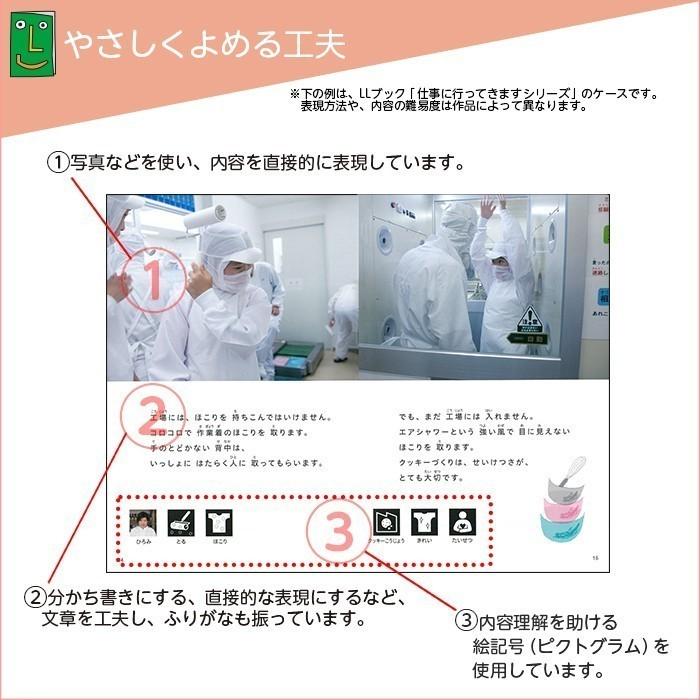 (2016-4514) 仕事に行ってきます　14　「テレワークの仕事　眞実さんの1日」 　やさしくよめる本-LLブック ＬＬブック 知的障害 | ブランド登録なし | 04